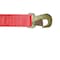Tie 4 Safe 2" x 10' Wheel Lasso Lift Strap w/ Flat Snap Hook Tow Dolly Red, 2PK TWS21-2510-M3-R-C-2 - alternate 2